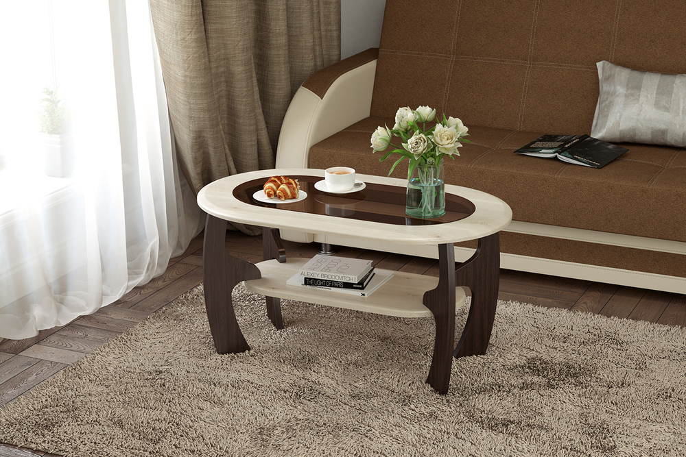 Стол журнальный Маджеста-2, Венге