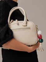 Кожаная сумка Hawaii DBR 31216 светлый крем