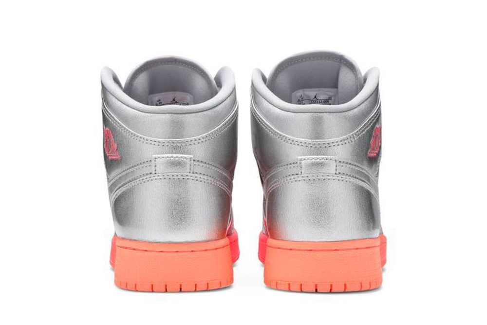 Кроссовки Jordan Air Jordan 1 Mid GS (Подростковая размерная сетка)