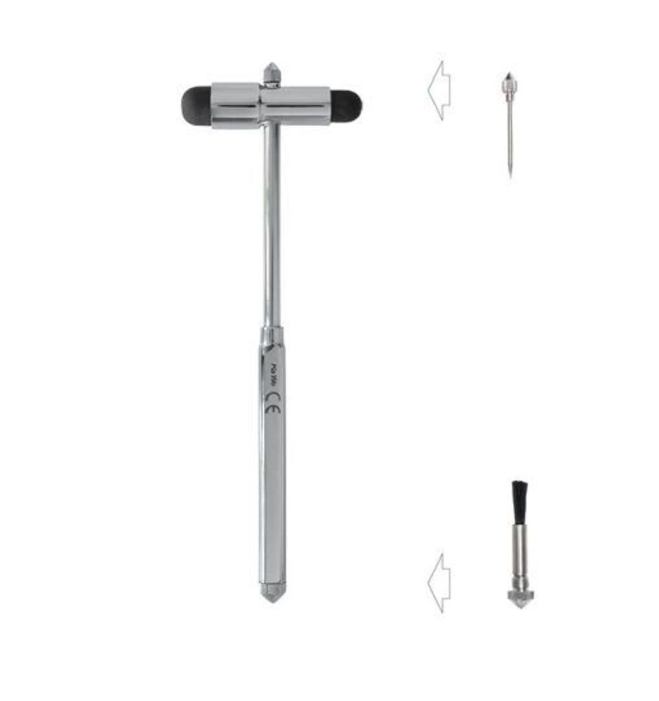 Молоточек неврологический BUCK (металл)