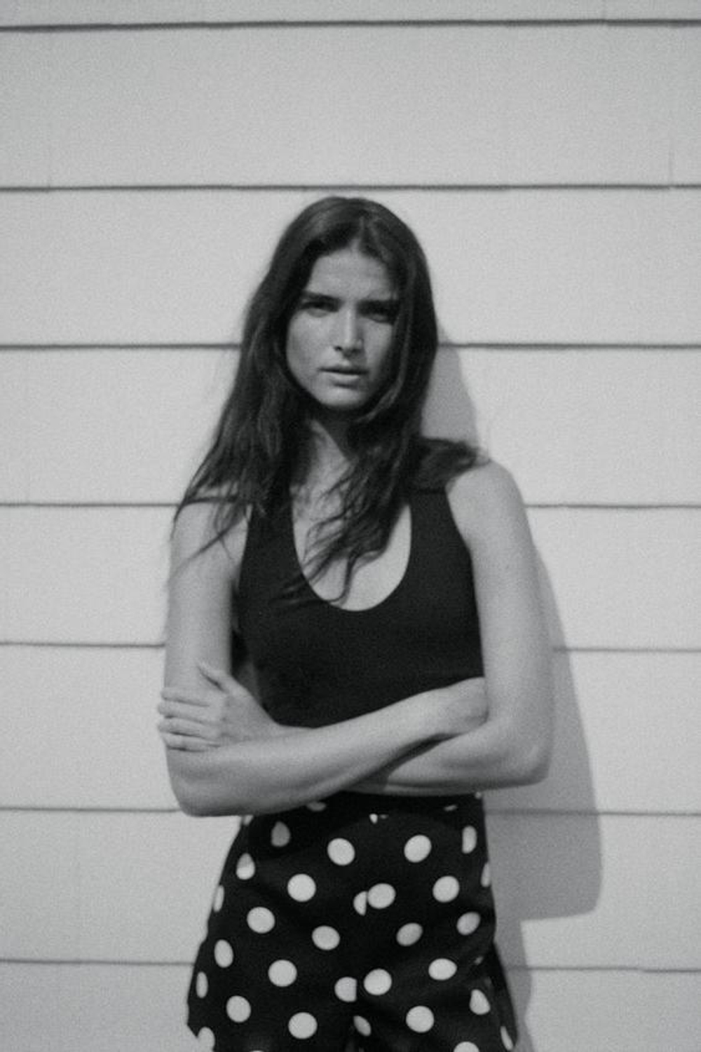 ZARA ШОРТЫ С ВЫСОКОЙ ПОСАДКОЙ, ЧЕРНЫЙ/БЕЛЫЙ