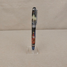 Ручка коллекционная с ручной росписью Палех "Москва.Кремль" в футляре