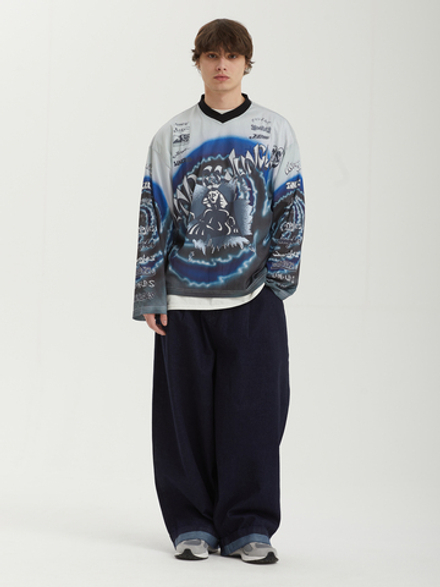 Мужской Лонгслив Jungles Moto Jersey