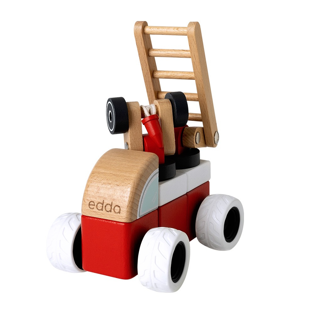 Машинка-конструктор edda, Пожарная машина