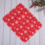 Коврик для сушки посуды 38*50см «Снежинка»