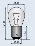 Лампа накаливания СМ-28-20