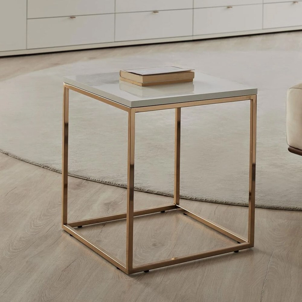 Стол журнальный (белый) ENZA HOME LEGATO EH60860