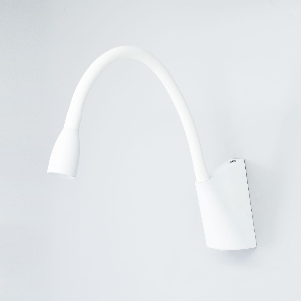 Citilux Декарт CL704340 LED Бра гибкое с выключателем Белое