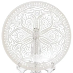 Тарелка десертная 19,5см «Бохо» бежевый 10327SLBD44