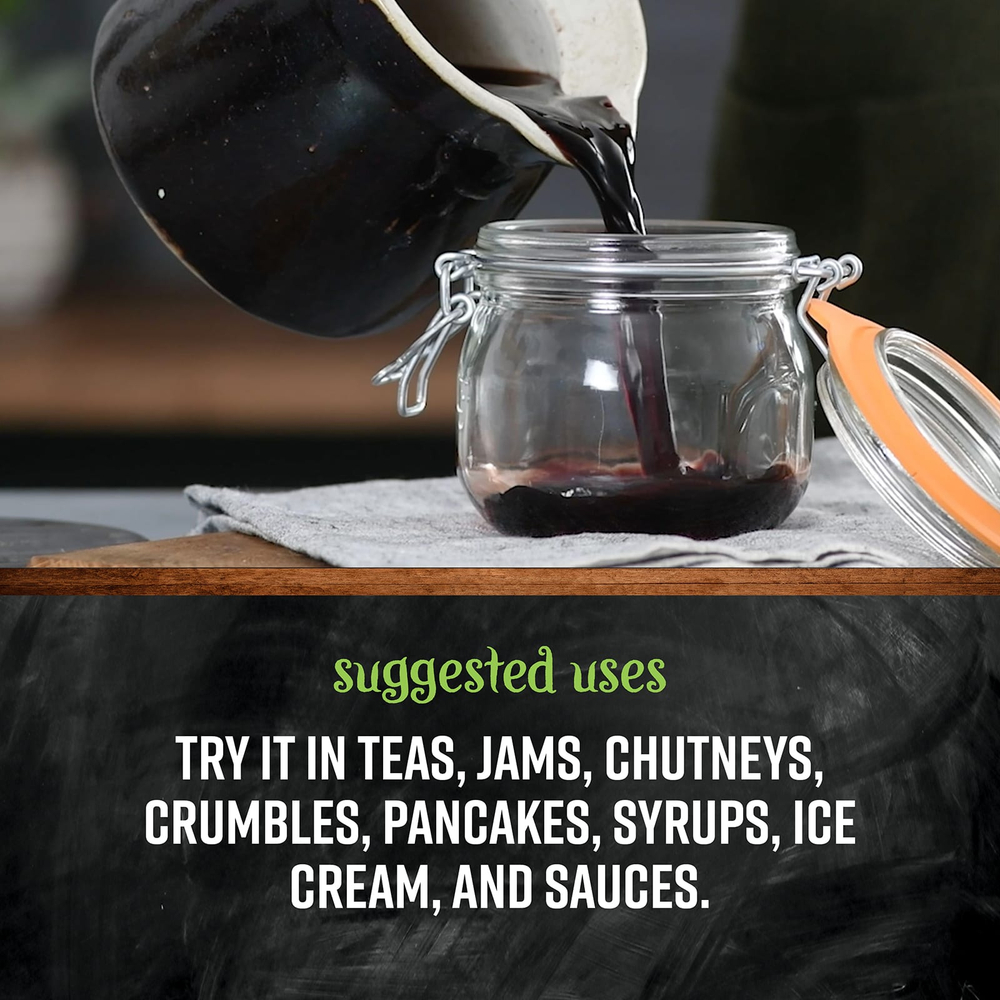 Frontier Co-op, Whole Elder Berries (Цельные ягоды бузины), 453 г (16 унций)