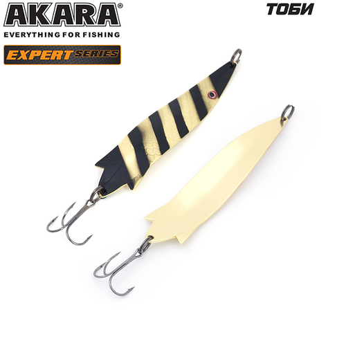 Блесна колебалка Akara Expert Тоби 95 мм 18 гр. 14/GO