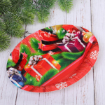 Поднос пластиковый «Новогодние подарки» 19*25см