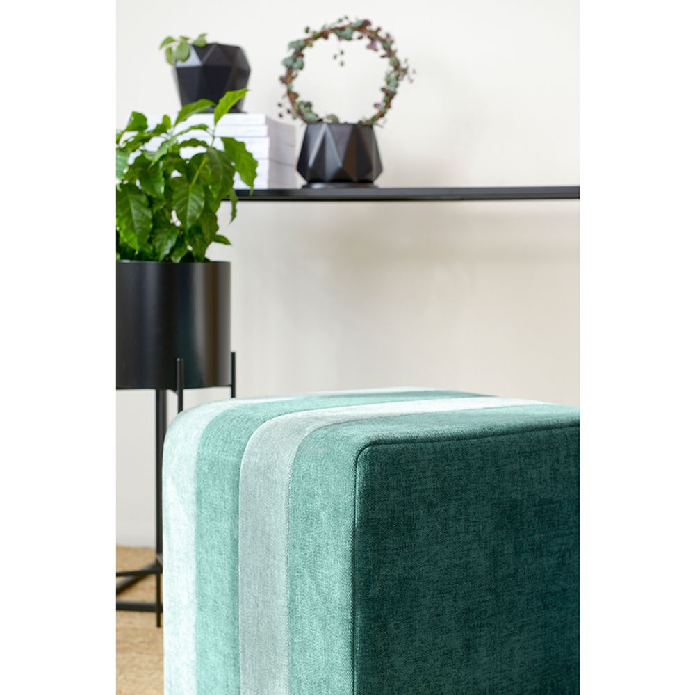 Пуф Idar, шенилл, зеленый