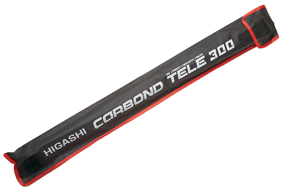 Рукоять для подсачека телескопическая HIGASHI Carbond Tele 6, 300 см