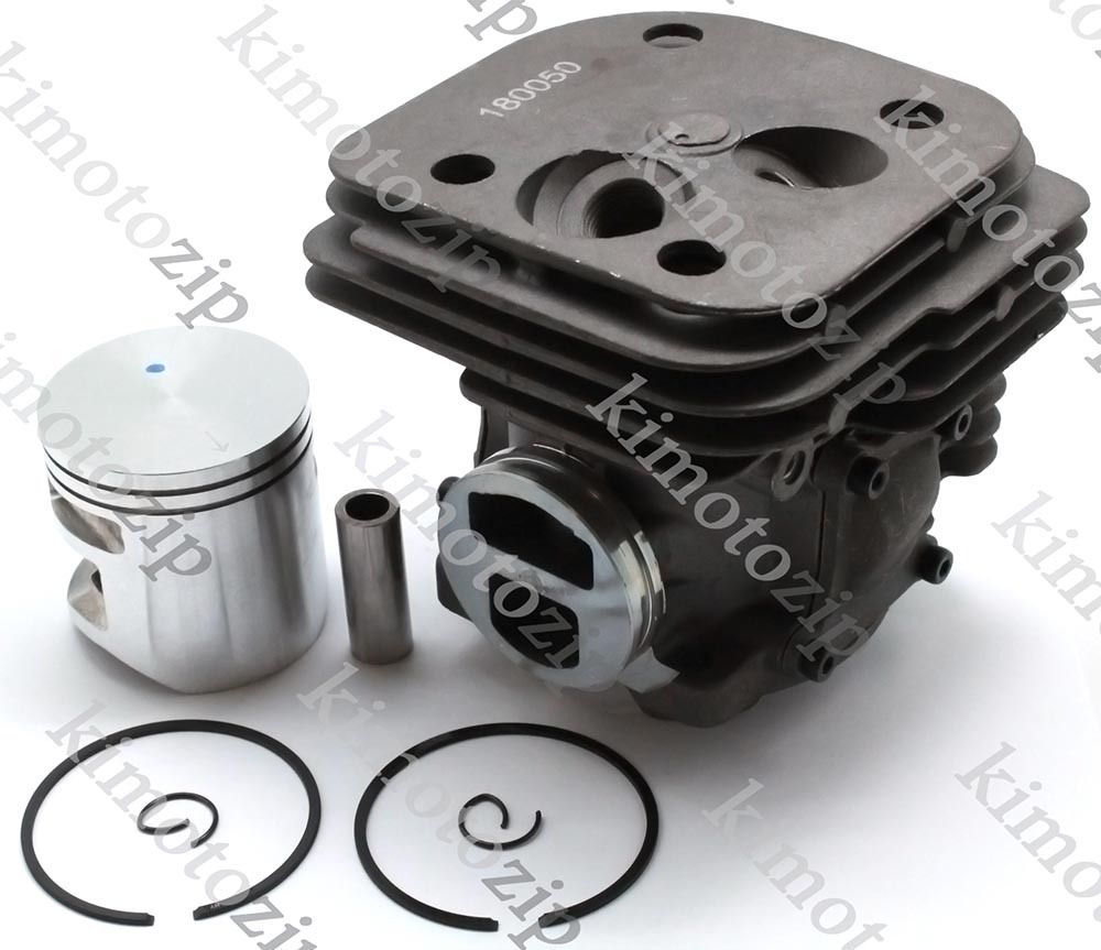 Поршневая группа б/п Husqvarna 365xt (D:50-мм, круг, 2-кольца) [Kimoto]