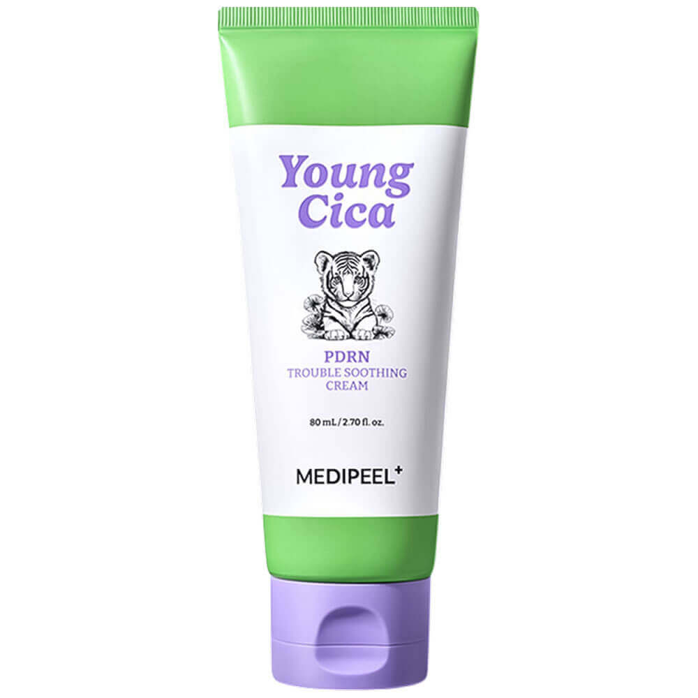 MP Young Cica PDRN Trouble Soothing Cream, 80 ml - Успокаивающий крем с центеллой и ПДРН