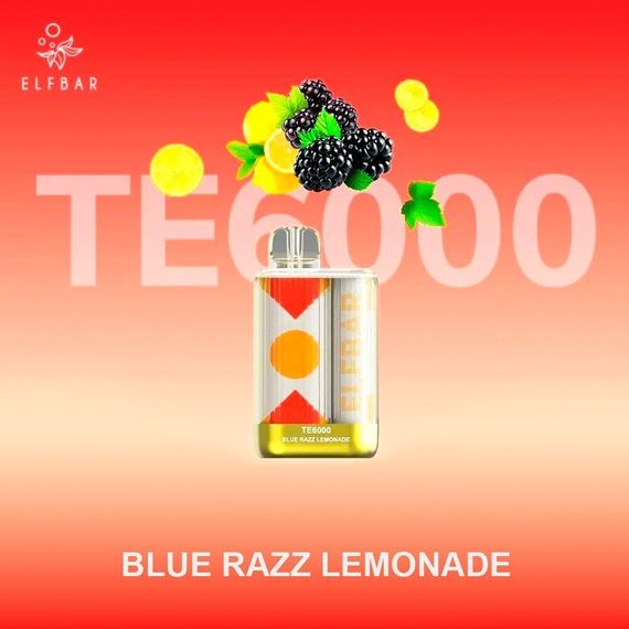 Elf Bar ТЕ6000 - Blue Razz Lemonade (5% nic)