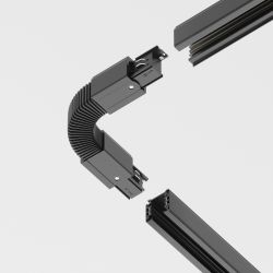 Коннектор гибкий для трехфазного шинопровода Maytoni Trinity TRA005CF-31B