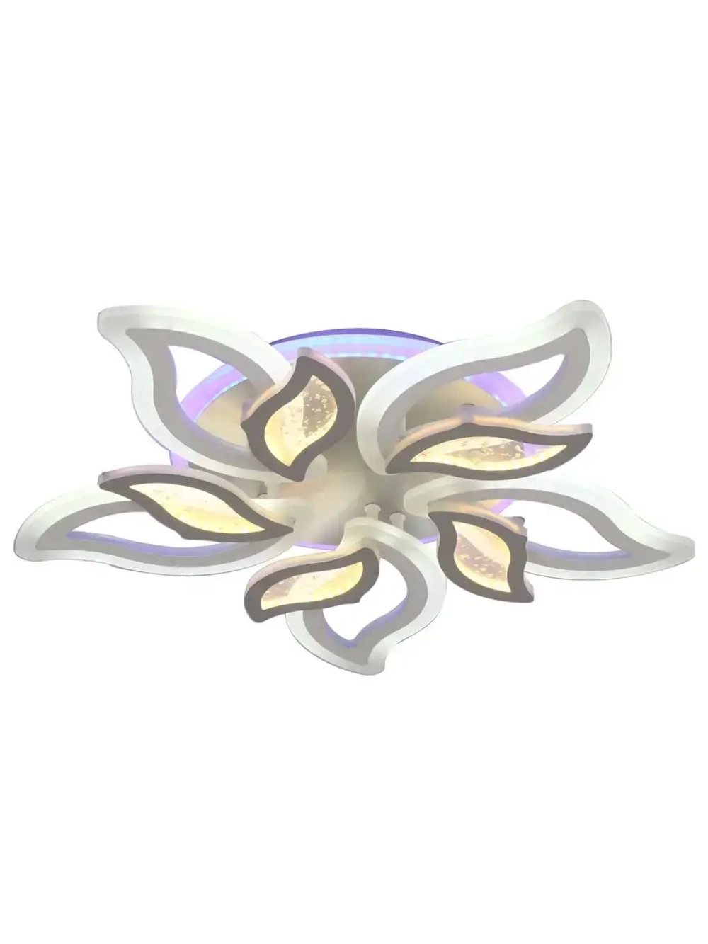 Люстра потолочная MIRABELLE LED*148W /белый, серебро