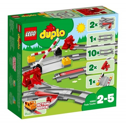 Конструктор LEGO DUPLO Town - Железнодорожные пути 10882