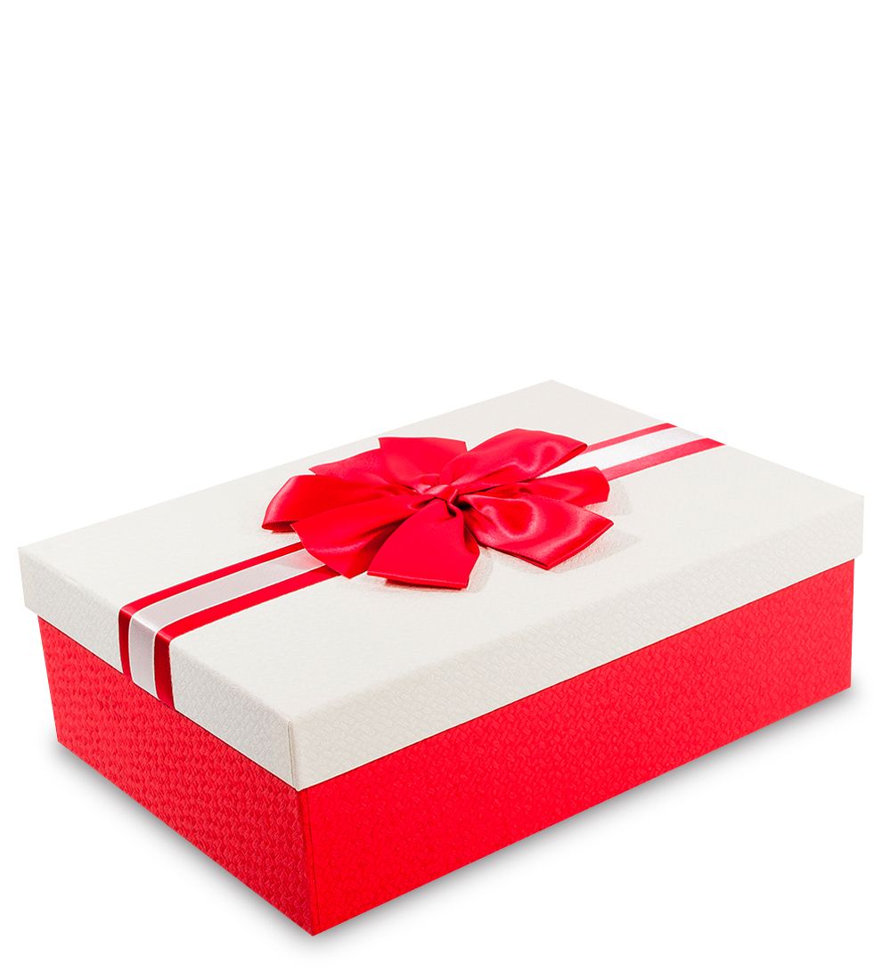 WF-20/3-B Коробка «Прямоугольник» цв.красн./бел.