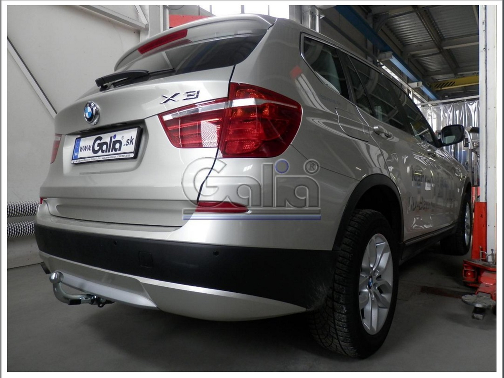 Фаркоп оцинкованный Galia B019C для BMW X3 2010-2017, X4 2014-2018(паспорт и сертификат в комплекте)(без электрики)