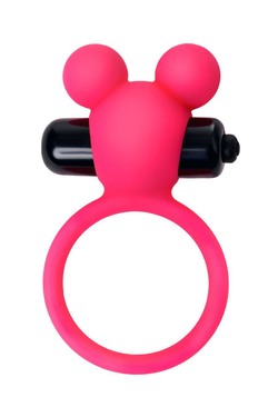 Виброкольцо на пенис A-Toys by TOYFA Pikle, силикон, розовое, 6,9 см, Ø 3,1 см
