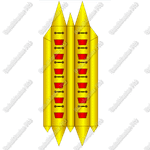 Двойной банан, мест для посадки 12, усиление дна "Ультра"