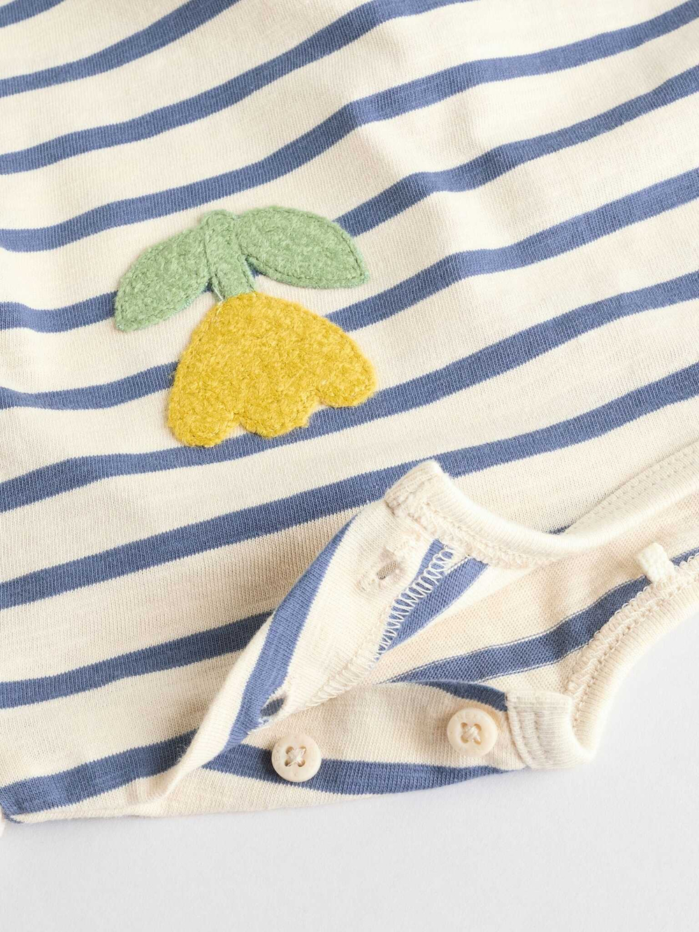 Лонгслив и брюки в комплекте для малышей Next AA6-805, 3 шт., Бежевый, Синий