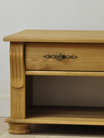 Тумба под телевизор Сюзанна, 160 см, с ящиками, бейц