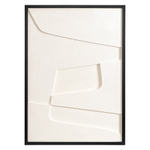 Панно декоративное с эффектом 3d minimalism, с черной рамой, 50х70 см