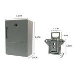 Электронный дверной замок для шкафа, ящика (скрытый) 125 кГц EM RFID , 2xАА питание