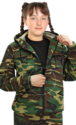 Костюм детский "Зарница" зеленый кмф