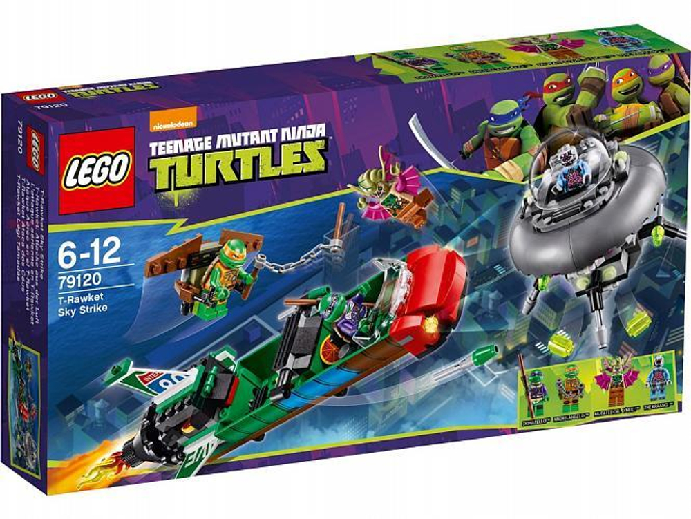 LEGO Teenage Mutant Ninja Turtles: Воздушная атака Т-ракеты 79120 — T-Rawket Sky Strike — Лего Черепашки-ниндзя мутанты