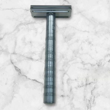 Т-образная бритва Henson Shaving AL13, серая, Aggressive