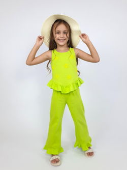 02-147-2 Комплект для девочки (туника+брюки)
