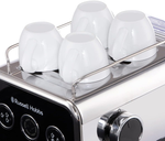 Кофеварка рожковая Russell Hobbs 26450-56 чёрный + Электрический чайник 26420-70