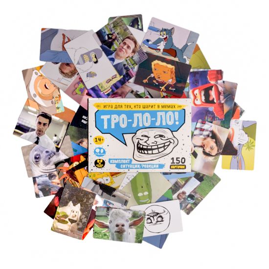 Игра настольная "Тро-Ло-Ло" (Мемы) 14+
