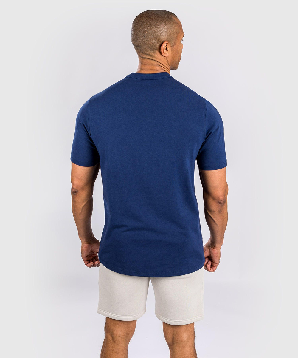 Футболка Venum Classic Navy Blue/Orange