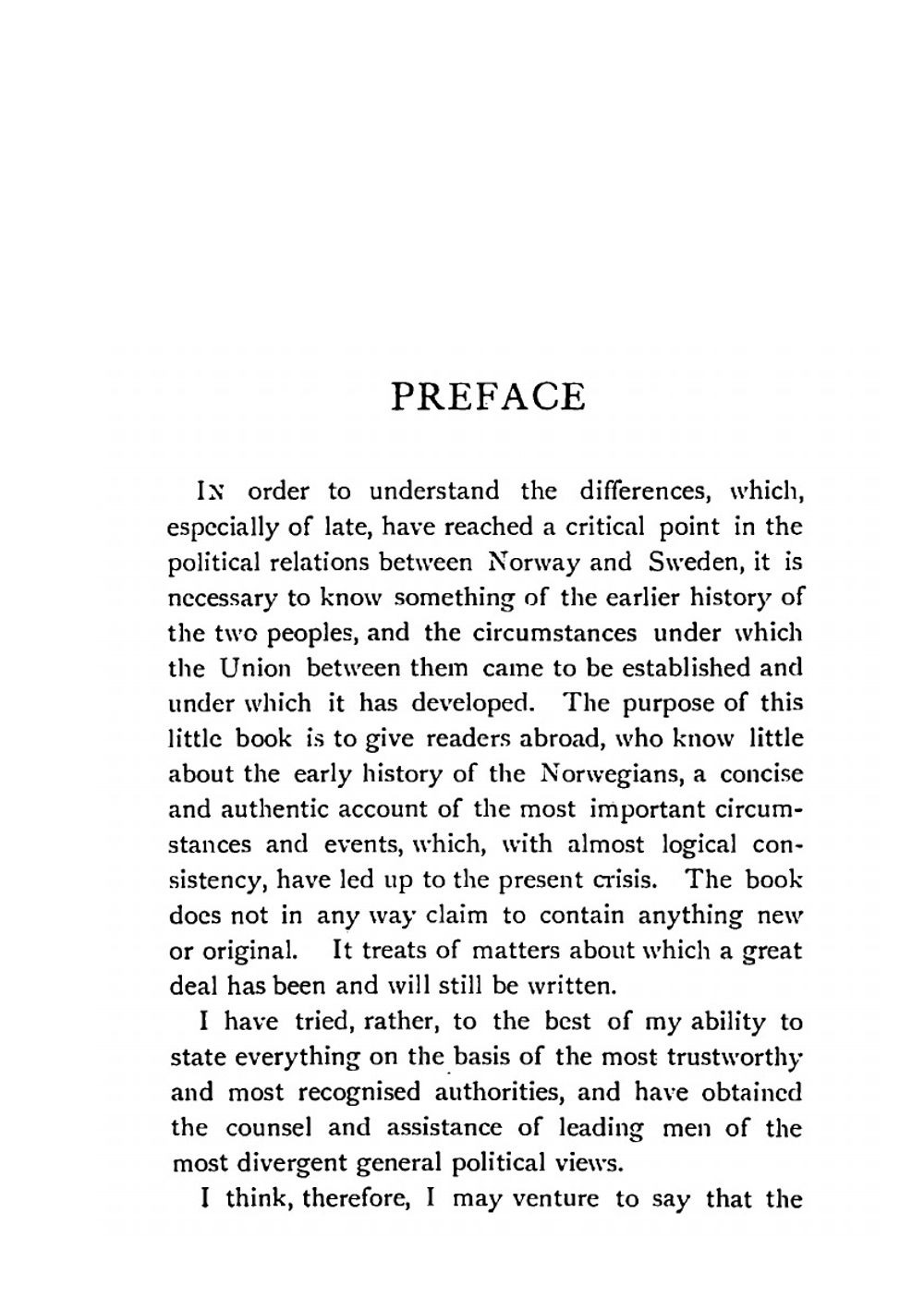 Norway and the union with Sweden | Fridtjof Nansen