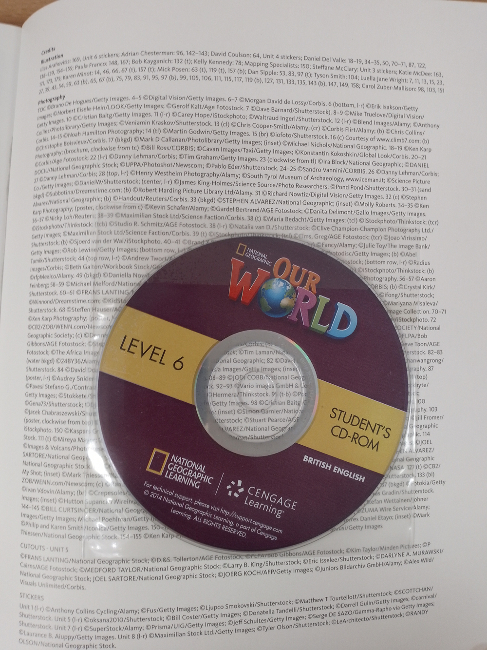 Our World BrE 6 SB+ CD-ROM(x1)