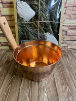 Ушат-запарник медный 5л.