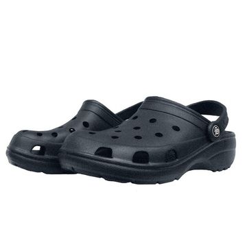 Сабо ЭВА "Step" муж. с перфорацией и ремешком (синий)