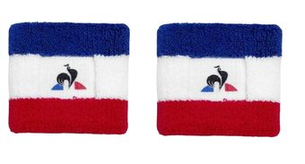 Напульсник теннисный Le Coq Sportif Tennis Armband 2P - разноцветный