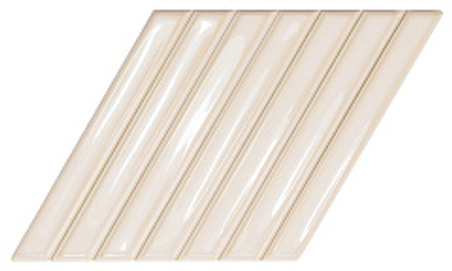 Керамическая плитка для стен WOW SPIKE BARS B Deep White Gloss 15x25,9