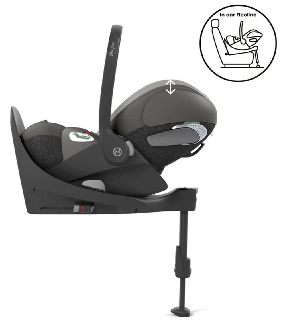Коляска Cybex Balios S Lux TPE complete Cloud T Mirage Grey Plus Base T 4 в 1 Chocolate Brown с дождевиками