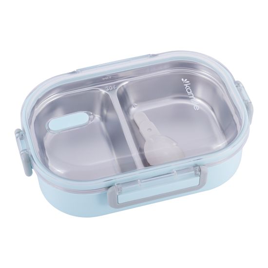 Ланч бокс 650 мл. Kamille KM 2118 пластик, нержавеющая сталь