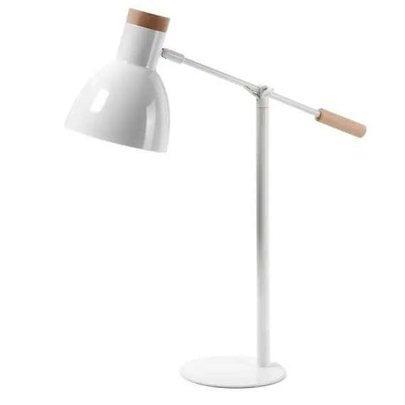 Настольная лампа Scarlett белая