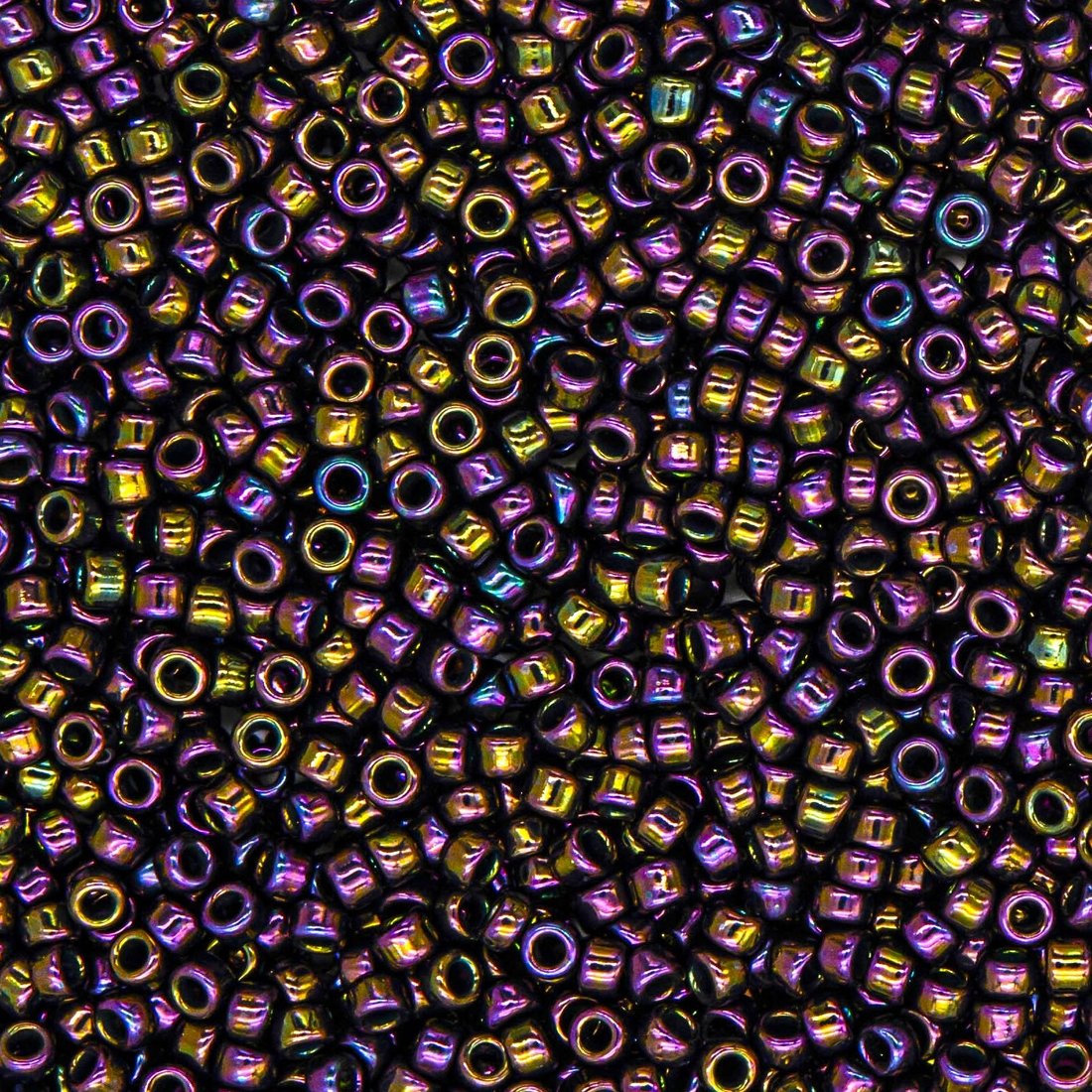 Японский бисер TOHO Round 11/0 (№85), металлизированный, непрозрачный глянцевый