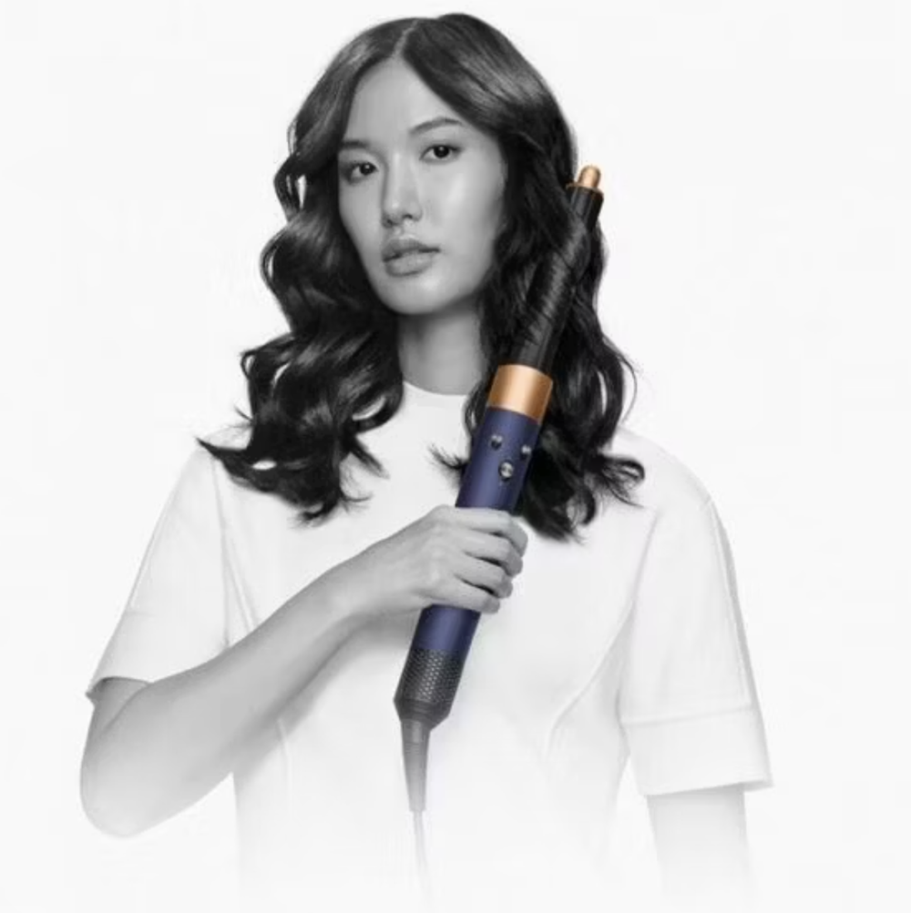 Стайлер Dyson HS-05 Original в подарочном наборе Airwap Complete Long, Blue/Copper (Синий/Медный)